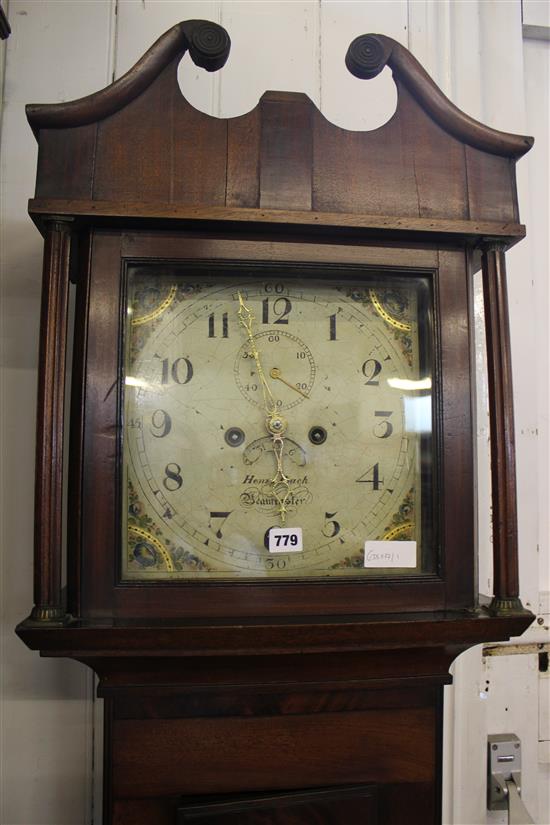 Mahogany 8 days  grandfather clock